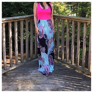 🆕 beautiful print maxi dress